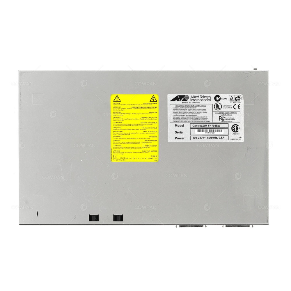 CENTRECOM FH708SW ALLIED TELESYN 8 PORT 100MB ETHERNET UNMANAGED SWITCH  -